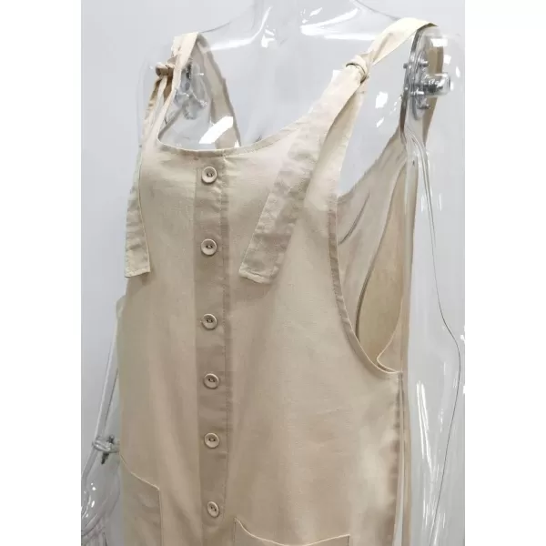 CHARTOU Women's Loose Straps Shorts Romper Printed Suspender Bib Overalls Jumpsuit
