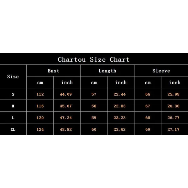 CHARTOU Women's Loose V Neck Lantern Sleeve Knit Ribbed Sweater Jacket Short Cardigan Knitwear