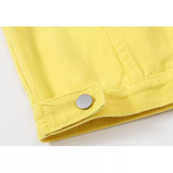 CHARTOU Women's Ripped Lapel Collar Button Up Sleeveless Frayed Denim Vest Jacket