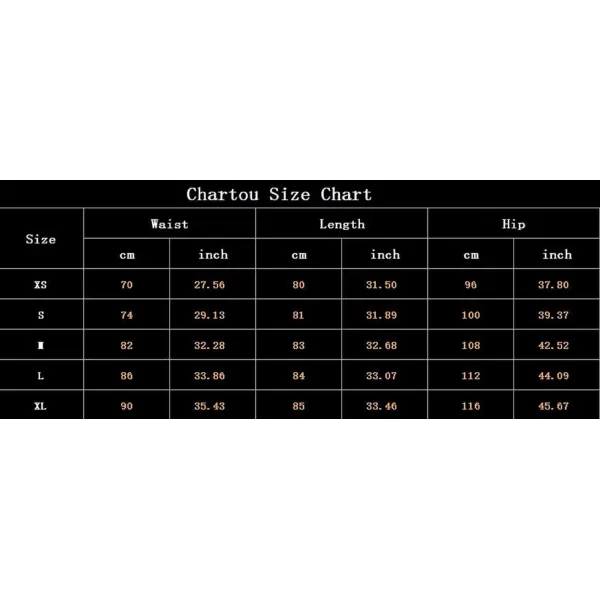 CHARTOU Women's Versatile High Waist Package Hip Flared A Line Midi Long Denim Skirt
