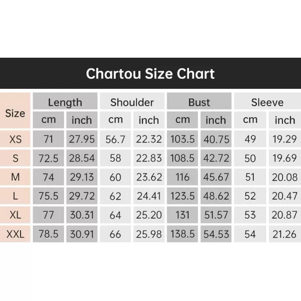 CHARTOU Women's Vintage Banded Collar Button Down Baggy Loose Fit Mid-Weight Frayed Waffle Knit Shacket Shirt Tops