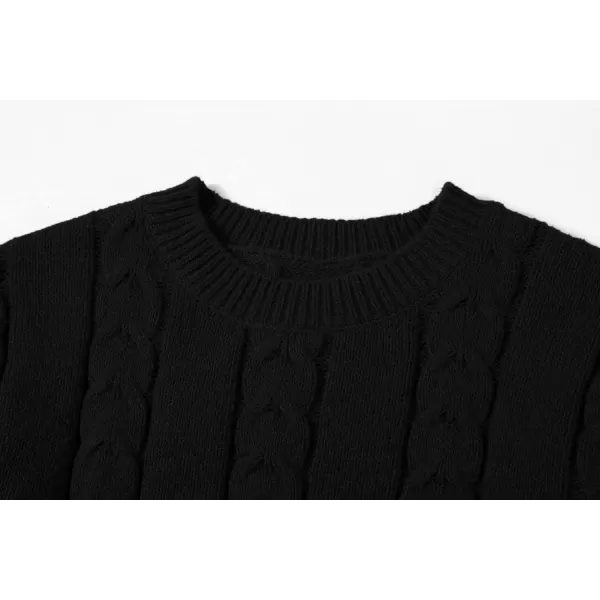 CHARTOU Women's Winter Chunky Cable Knit Long Skirt 2 Piece Outfit Sweater Sets