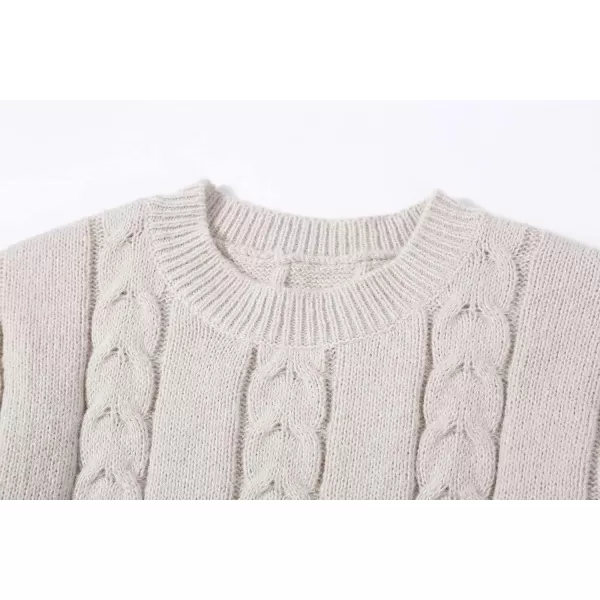 CHARTOU Women's Winter Chunky Cable Knit Long Skirt 2 Piece Outfit Sweater Sets