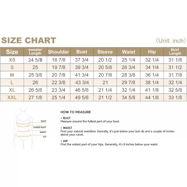 CHARTOU Women's Winter Chunky Cable Knit Long Skirt 2 Piece Outfit Sweater Sets