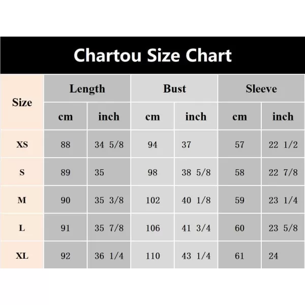 CHARTOU Women's Wool Blend Wrap Coat Notch Lapel Overcoat Pea Coat with Belt