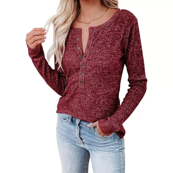 CHARTOU Women's Lightweight Knitwear Jersey Solid Crewneck Long Sleeve Slim Sweater Pullover