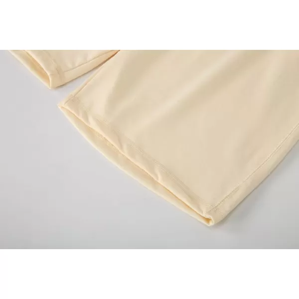 CHARTOU Men's Summer Drawstring Waist Wide Leg Knee-Length Athletic Sweat Shorts