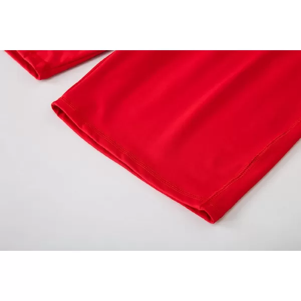 CHARTOU Men's Summer Drawstring Waist Wide Leg Knee-Length Athletic Sweat Shorts