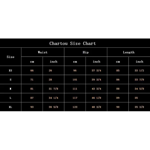 CHARTOU Women's Stylish High Waist Distressed Split Midi Long Pencil Denim Skirt
