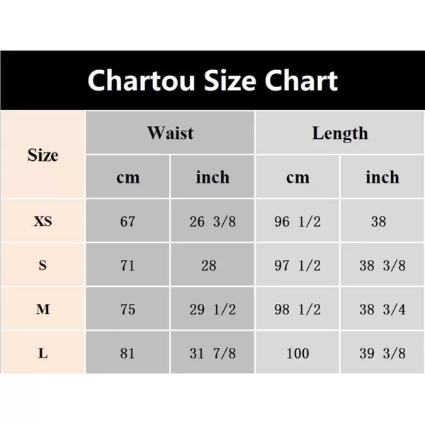 CHARTOU Women's Washed Distressed High Waist Fringed Frayed Flowy A-Line Denim Jean Long Skirt