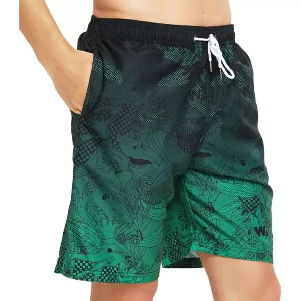 CHARTOU Men Summer Beach Bermuda Shorts Quick Dry Holiday Swim Trunks Outdoor Surfer Board Shorts