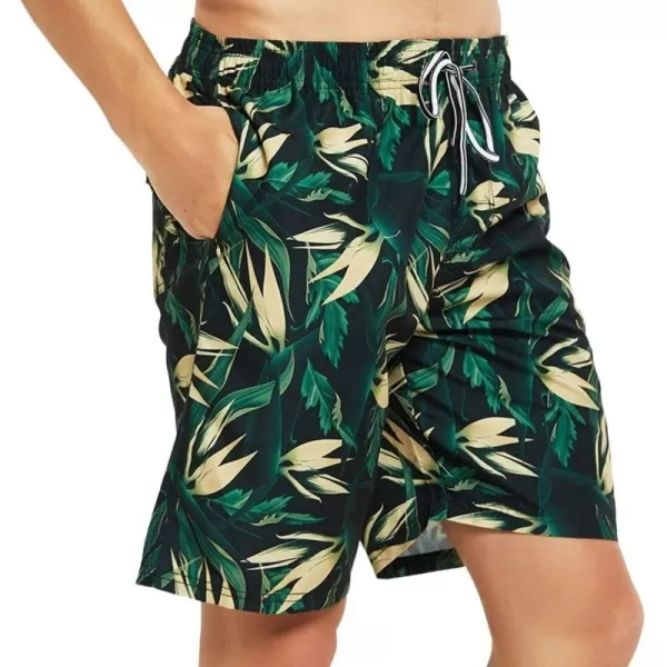 CHARTOU Men Summer Beach Bermuda Shorts Quick Dry Holiday Swim Trunks Outdoor Surfer Board Shorts