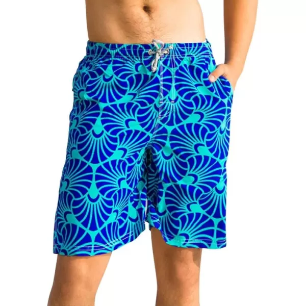 CHARTOU Men Summer Beach Bermuda Shorts Quick Dry Holiday Swim Trunks Outdoor Surfer Board Shorts