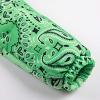 imageCHARTOU Womens Cute Stand Collar Paisley Quilted Puffer Crop Down Alternative Jacket CoatGreen