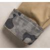 imageCHARTOU Mens Classic Retro Military Camouflage Lined Patchwork ShirtKhaki