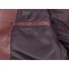 imageCHARTOU Mens Regular Fit Button Down Lined Business Lambskin Leather Jacket Blazer with PocketsWine Red