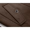 imageCHARTOU Mens Stylish Scarf Single Breasted Wool Walker Coat Thick Winter Jacket6 ColorsBrown