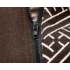 imageCHARTOU Mens Stylish Scarf Single Breasted Wool Walker Coat Thick Winter Jacket6 ColorsBrown