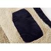imageCHARTOU Mens Vintage ButtonFront Slim Fit Corduroy Denim JacketNavybluefleece