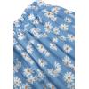 imageCHARTOU Womens Chic Elastic High Waisted A Line Leopard Print Pleated Shirring MidiLong SkirtDblue