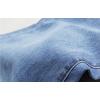 imageCHARTOU Womens Chic Floral Embroidered HighRise Bell Bottom Flare Jeans Broad Feet Long Denim PantsBlue