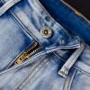 imageCHARTOU Womens Chic Floral Embroidered HighRise Bell Bottom Flare Jeans Broad Feet Long Denim PantsBlue4