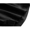 imageCHARTOU Womens Modest Loose ElasticWaisted Bermuda Drawstring Casual ShortsBlack