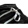imageCHARTOU Womens Modest Loose ElasticWaisted Bermuda Drawstring Casual ShortsBlack