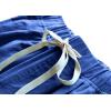 imageCHARTOU Womens Modest Loose ElasticWaisted Bermuda Drawstring Casual ShortsBlue