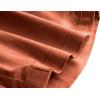 imageCHARTOU Womens Modest Loose ElasticWaisted Bermuda Drawstring Casual ShortsRusty Red