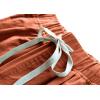 imageCHARTOU Womens Modest Loose ElasticWaisted Bermuda Drawstring Casual ShortsRusty Red