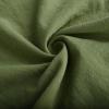 imageCHARTOU Men Casual Drawstring Cotton Linen Pants Beach Yoga Wide Leg Lounge Pants Palazzo Trousers Elastic Waist Loose SlacksGreen