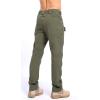 imageCHARTOU Men Quick Dry Hiking Pants Sweatpants Lightweight Waterproof Joggers with Pockets Outdoor StretchArmygreen
