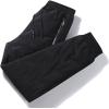 imageCHARTOU Men Thermal Sherpa Fleece Lined Pants Work Jogger Sweatpants Casual Warm Winter Solid Pants OutdoorBlack Jogger
