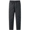 imageCHARTOU Men Thermal Sherpa Fleece Lined Pants Work Jogger Sweatpants Casual Warm Winter Solid Pants OutdoorDark Grey Open Leg