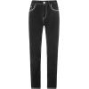 imageCHARTOU Mens Fashion Stretchy Regular Fit Mid Rise Straight Leg Long JeansBlack