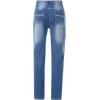 imageCHARTOU Mens Fashion Stretchy Regular Fit Mid Rise Straight Leg Long JeansBlue