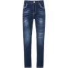 imageCHARTOU Mens Fashion Stretchy Regular Fit Mid Rise Straight Leg Long JeansDark Blue