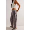 imageCHARTOU Womens Wide Leg Cropped Baggy Y2k Mid Rise Jeans  Boyfriend Harem Denim PantsCamel
