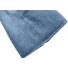 imageCHARTOU Womens Summer Casual Elastic Waist Pockets Work Midi Denim A Line SkirtLight Blue