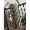 imageCHARTOU Womens Drawstring High Waisted Striped Palazzo Pants Wide Leg Casual Lounge Beach Pant TrousersYellow Blue