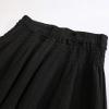 imageCHARTOU Women Comfy Cotton Pants Summer Boho Flowy Wide Leg Palazzo Lounge PantsBlack