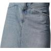 imageCHARTOU Women Vintage Denim Maxi Skirt Frayed Raw Hem High Waist ALine Long Jean SkirtLight Blue