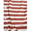 imageCHARTOU Loose Striped Flowy Long Dress for Women Summer Comfy Sleeveless Henley T Shirt Dress with PocketsBrown