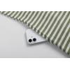 imageCHARTOU Loose Striped Flowy Long Dress for Women Summer Comfy Sleeveless Henley T Shirt Dress with PocketsGreen