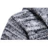 imageCHARTOU Mens Hooded Long Sleeve Open Front Midi Long Knitted CardiganGrey