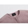 imageCHARTOU Women Cropped Wool Blend Pea Coat Short Jacket Peacoat Long Sleeve Button Down Crop JacketPink