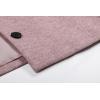 imageCHARTOU Women Cropped Wool Blend Pea Coat Short Jacket Peacoat Long Sleeve Button Down Crop JacketPink
