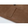 imageCHARTOU Women Oversized Long Winter Coats Warm Wool Blend Pea Trench Coat OvercoatCamel