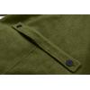 imageCHARTOU Women Oversized Long Winter Coats Warm Wool Blend Pea Trench Coat OvercoatGreen